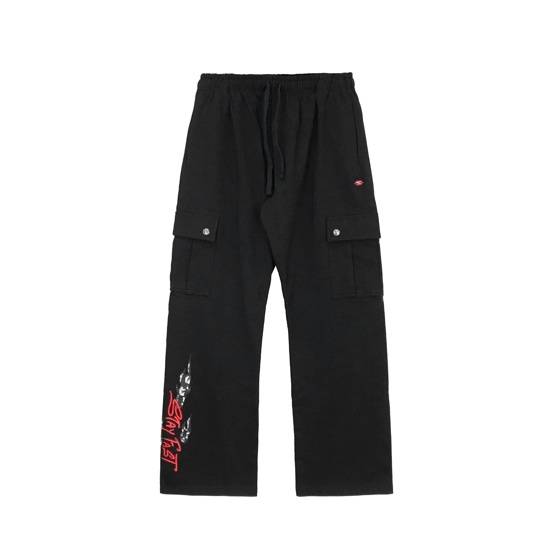 Matty Boy Flame Doodle Comic Loose Chrome Hearts Pants