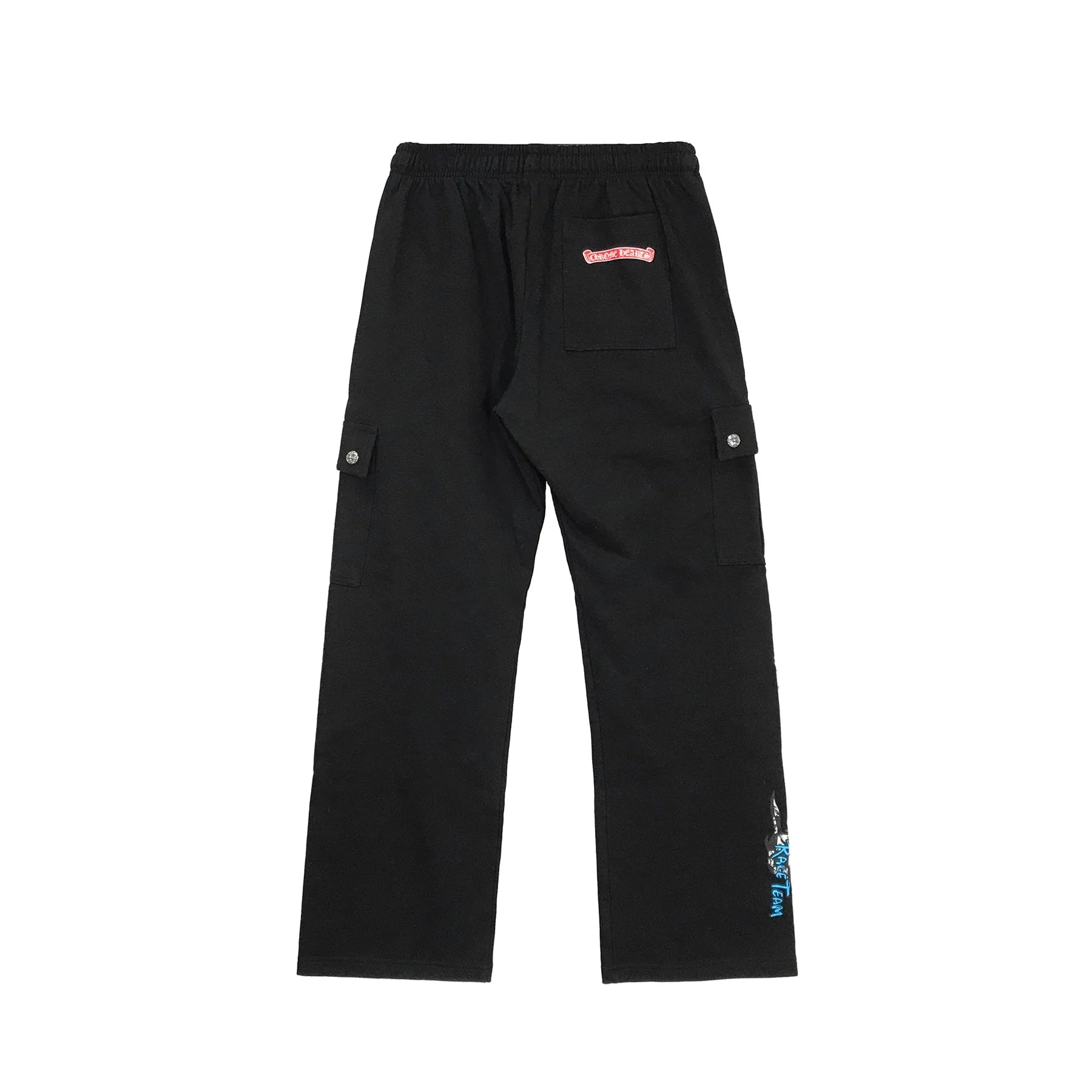 Matty Boy Flame Doodle Comic Loose Chrome Hearts Pants