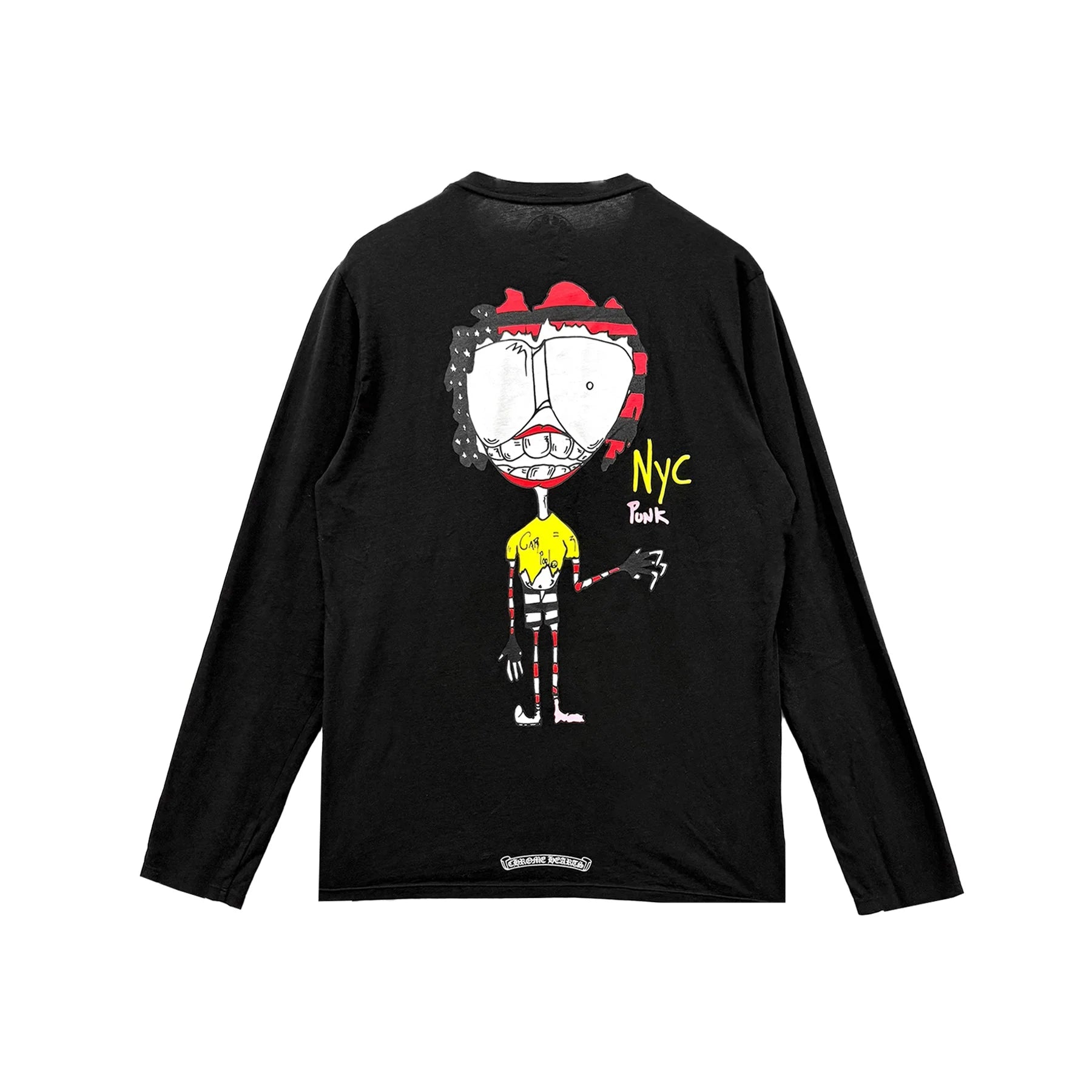Chrome Hearts Matty Boy NYC Punk Black Long Sleeve Tee