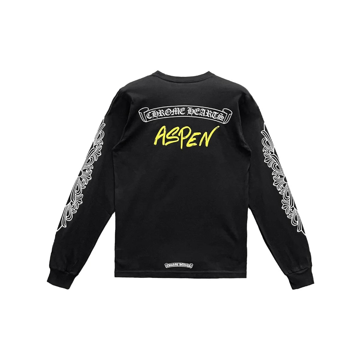 Matty Boy Aspen Exclusive Long Sleeve Chrome Hearts Black T-Shirt