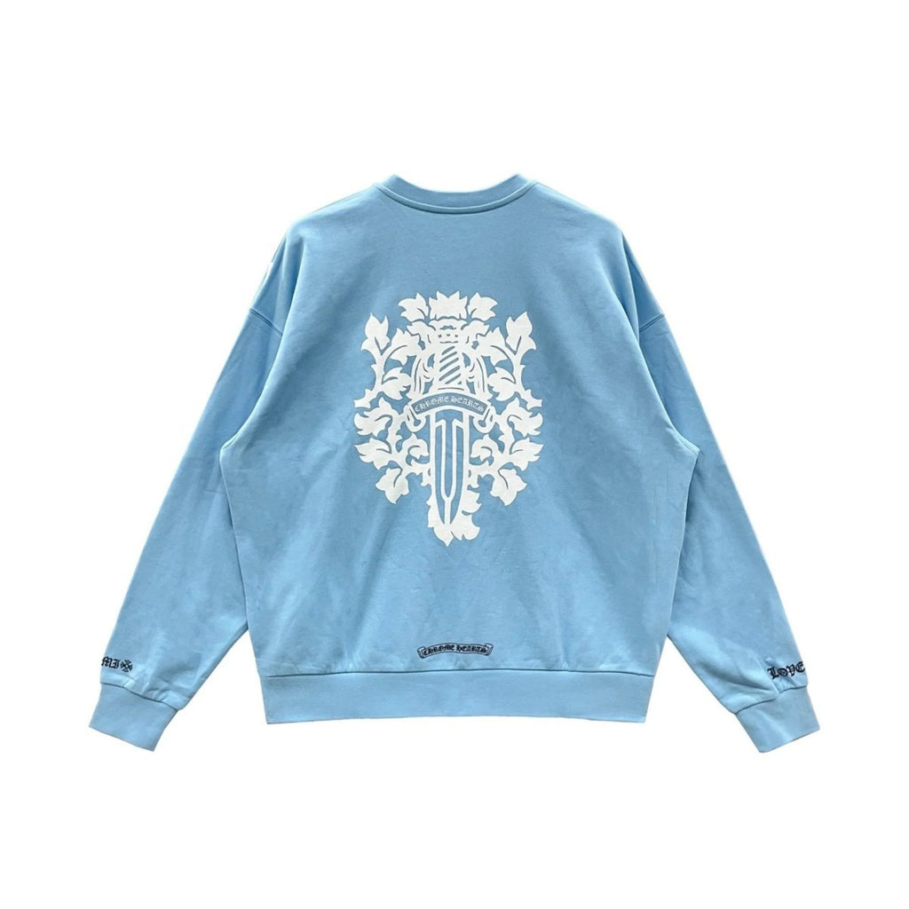 CH Miami Exclusive Blue Dagger Logo Sweatshirt