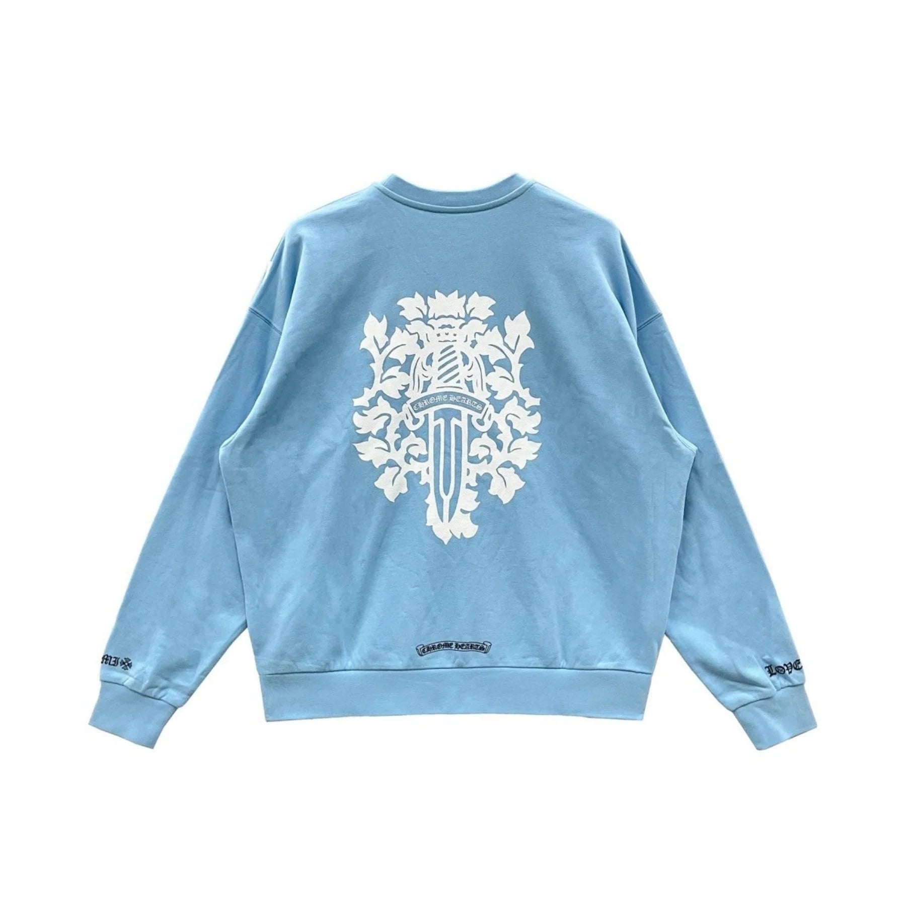 CH Miami Exclusive Blue Dagger Logo Sweatshirt