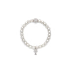 Mikimoto White Pearl Bracelet Chrome Hearts Jewelry