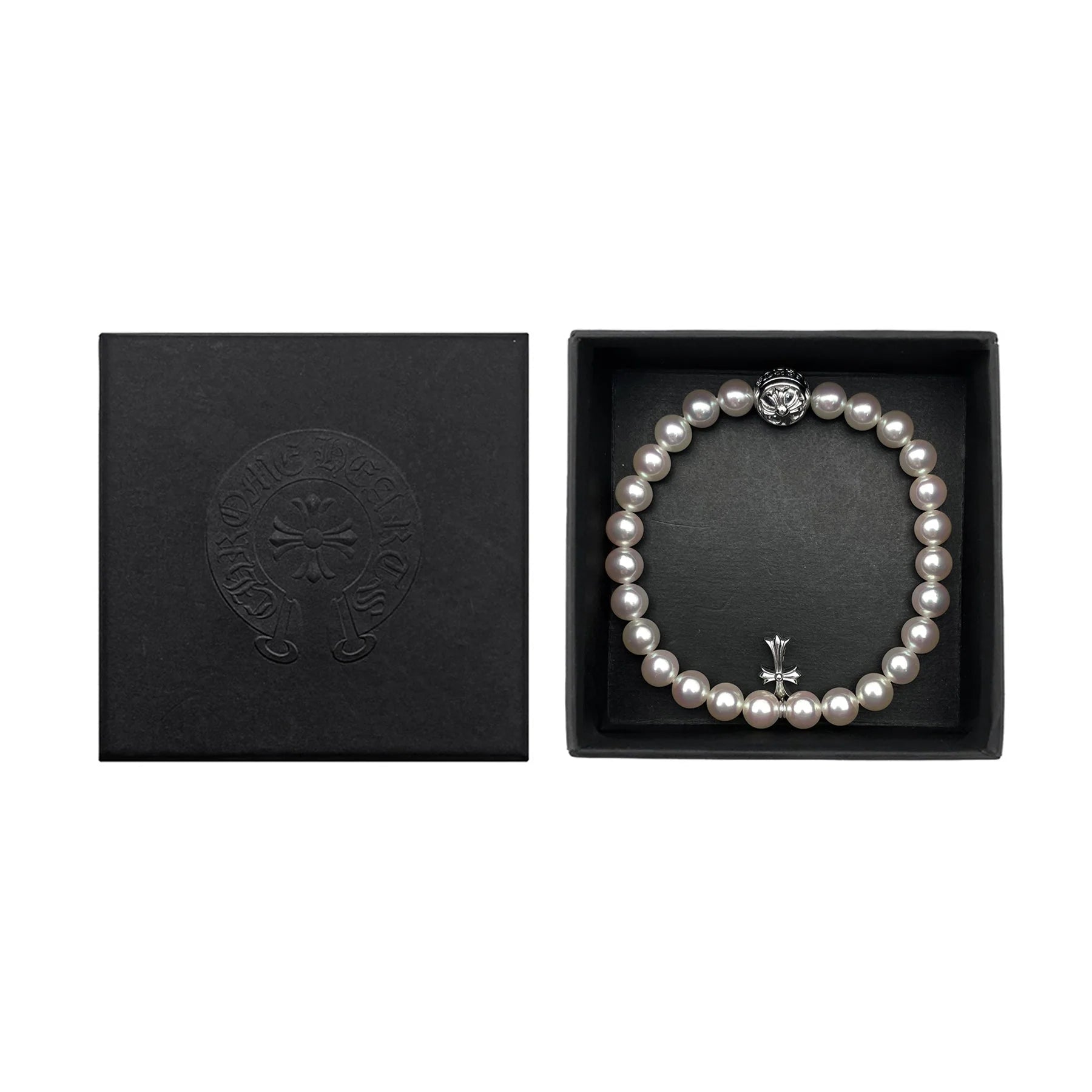 Mikimoto White Pearl Bracelet Chrome Hearts Jewelry