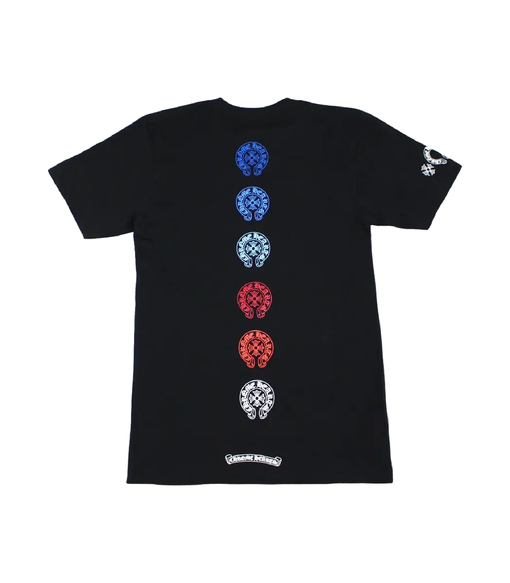 Chrome Hearts Multi Colored Logo T-Shirt