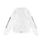 Chrome Hearts Neck Logo White Long Sleeve Tee