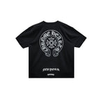 New York Exclusive Horseshoe Black Chrome Hearts Tee