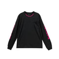 Chrome Hearts Pink Neck Logo Long Sleeve Tee