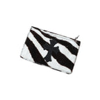 Pony Hair Cross Patch Chrome Hearts Card Holder