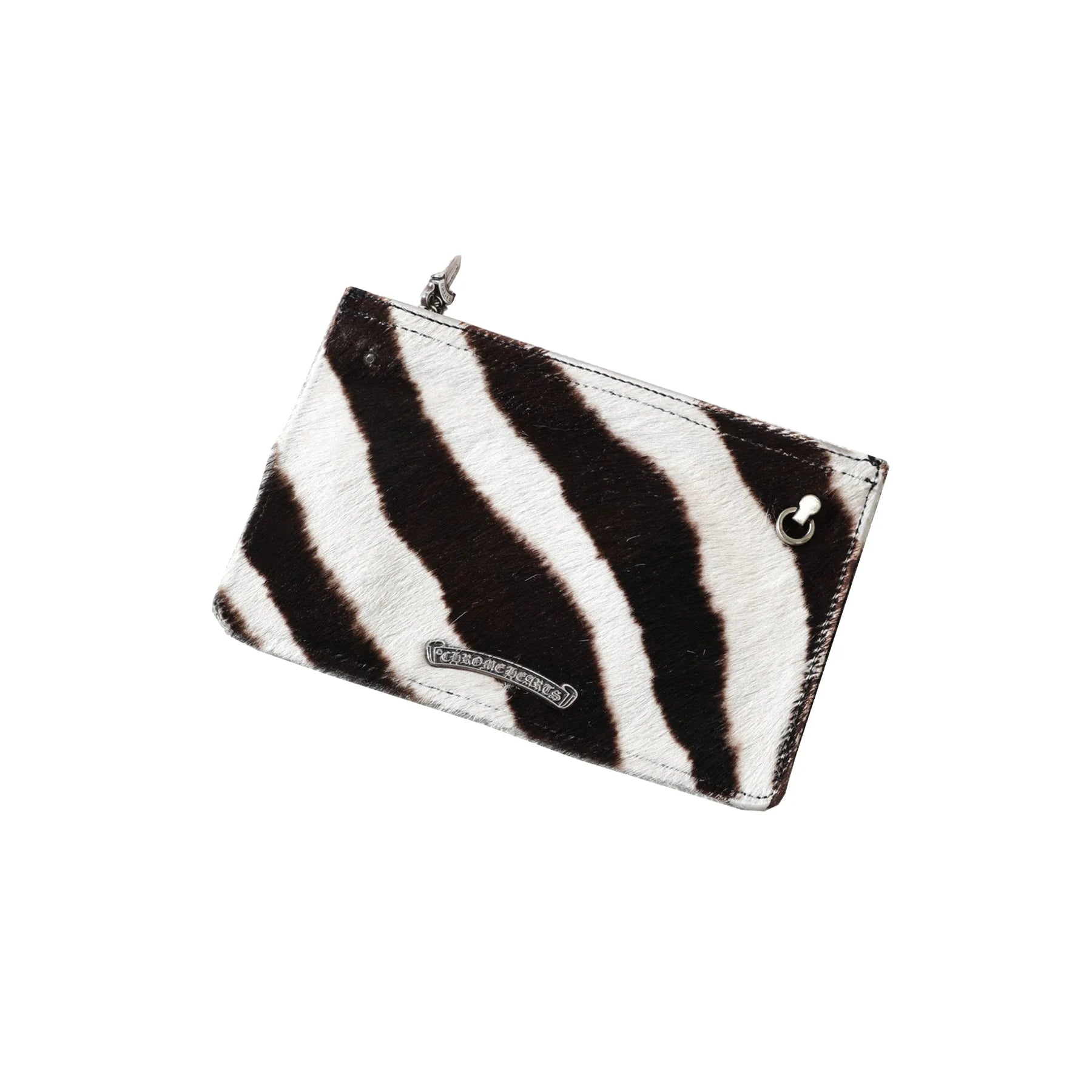 Pony Hair Cross Patch Chrome Hearts Card Holder