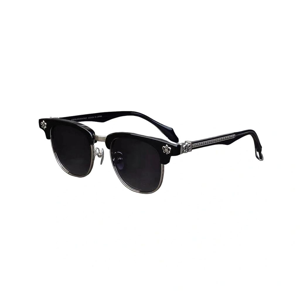 Chrome Hearts Glasses Pure Titanium Black Frames