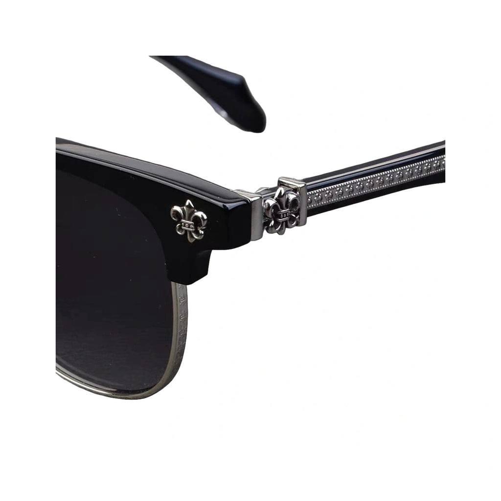 Chrome Hearts Glasses Pure Titanium Black Frames