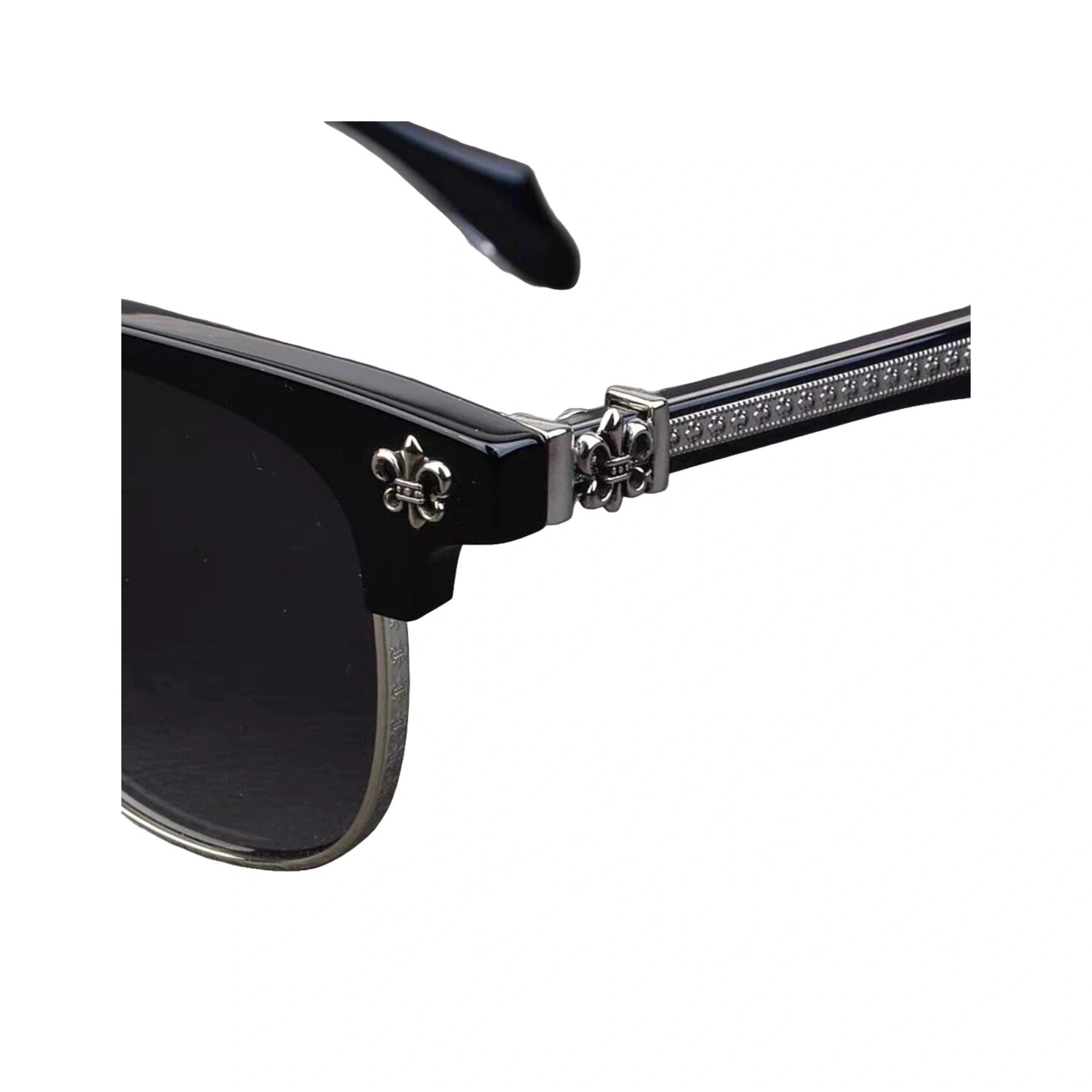 Chrome Hearts Glasses Pure Titanium Black Frames