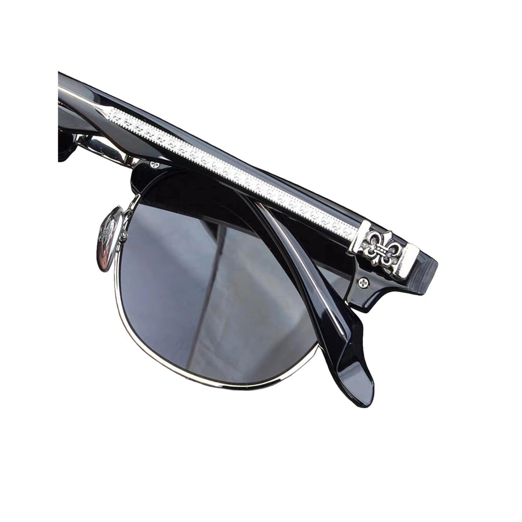 Chrome Hearts Glasses Pure Titanium Black Frames