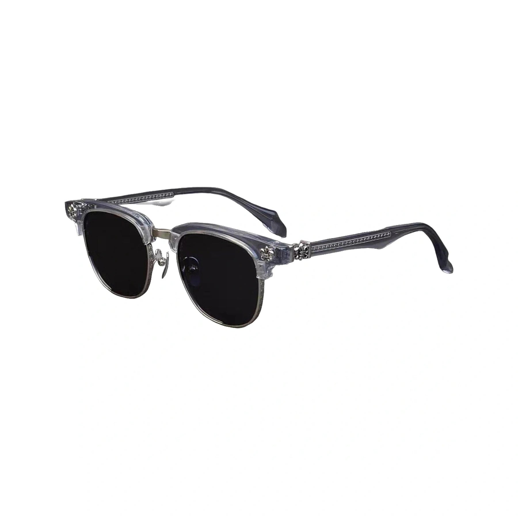 Chrome Hearts Pure Titanium Gray Frames Glasses