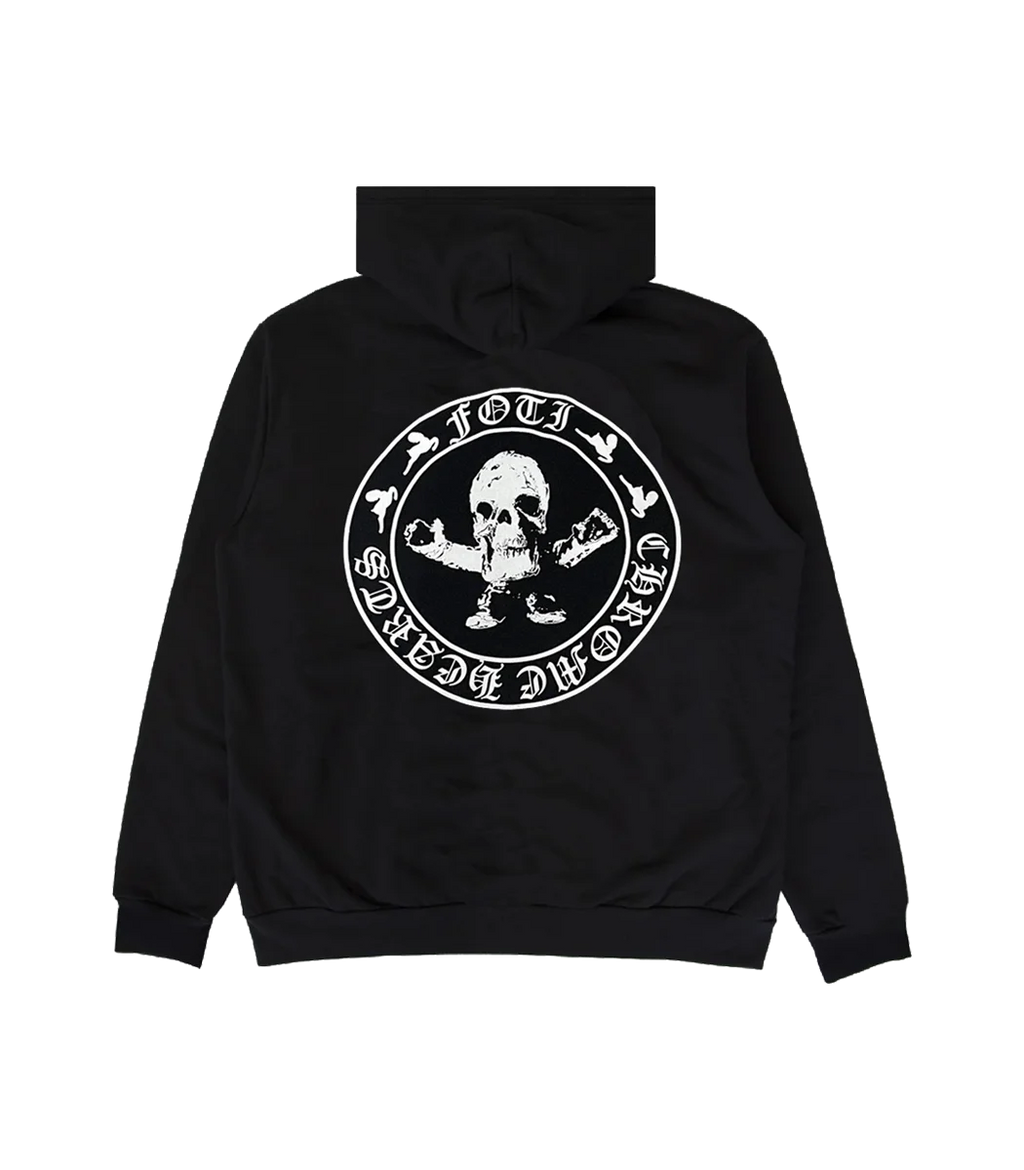 Chrome Hearts CH Foti Circle Zip-Up Hoodie