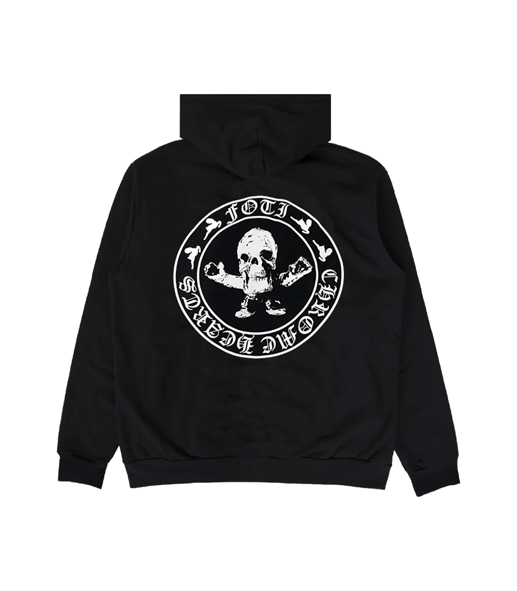 Chrome Hearts CH Foti Circle Zip-Up Hoodie