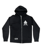Chrome Hearts CH Triple Cross Logo Zip-Up Hoodie