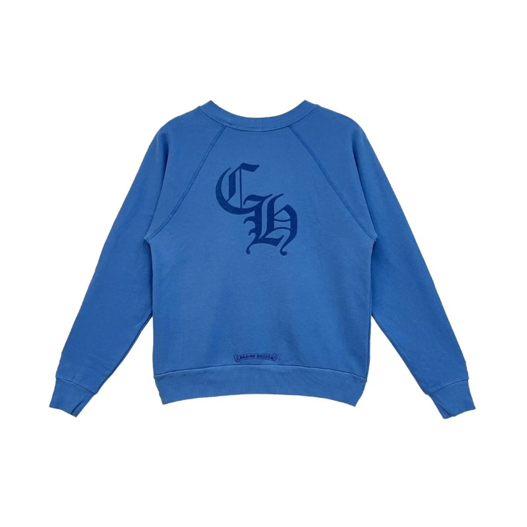 Triple Cross CH Letter Blue Sweatershirt
