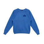Triple Cross CH Letter Blue Sweatershirt