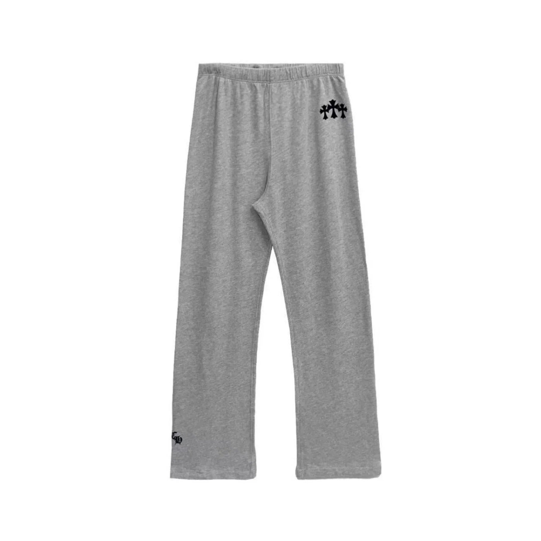 Triple Cross Grey Chrome Hearts Pants