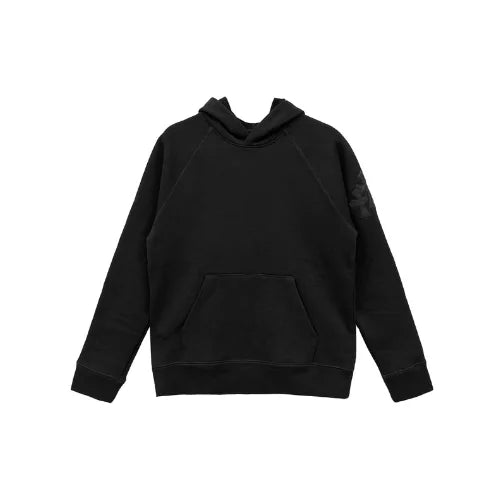 Triple Cross Leather Patch Chrome Hearts Pullover Hoodie