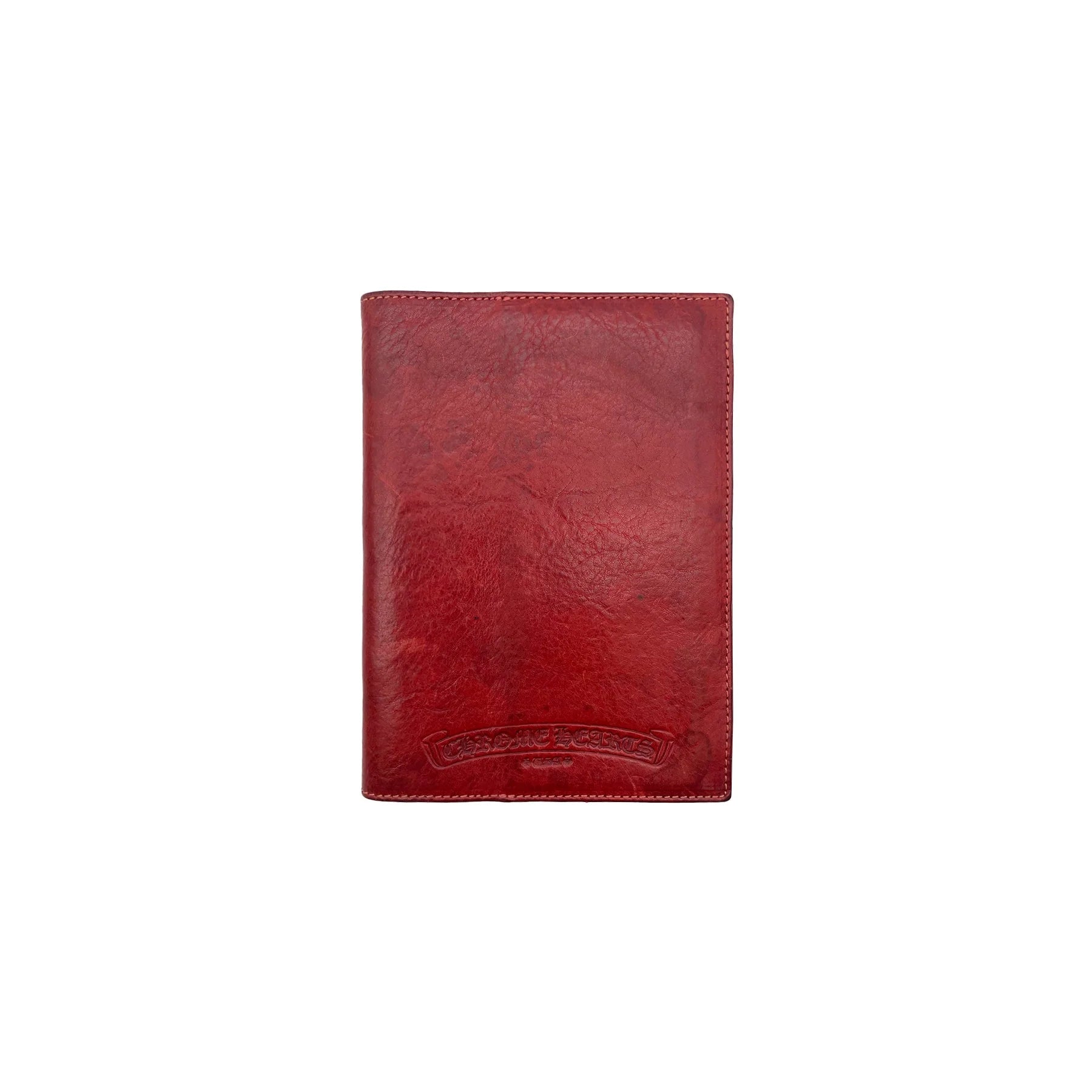Triple Cross Leather Patch Chrome Hearts Passport Holder