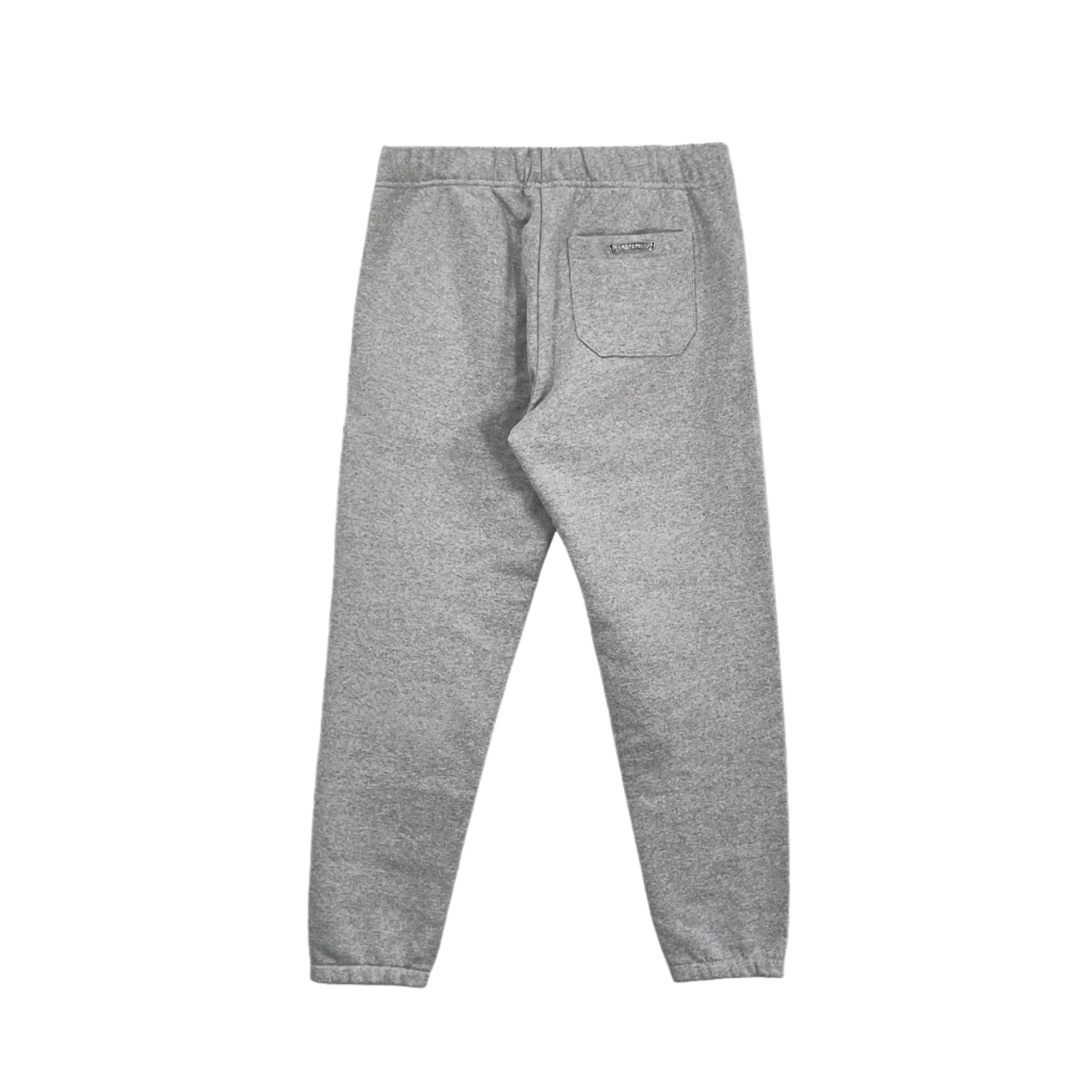 Triple Leather Cross Grey Chrome Hearts Sweatpants