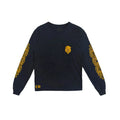 V89 Dagger Long Sleeve Chrome Hearts Tee Navy