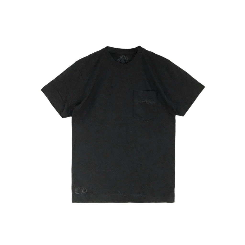 Yellow Dagger Logo Chrome Hearts Short Sleeve Tee