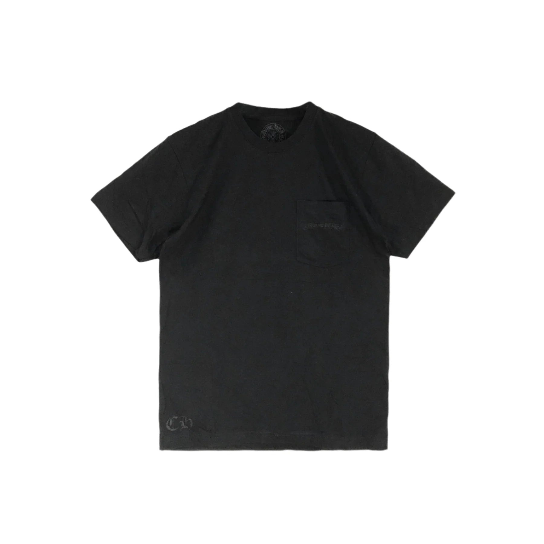 Yellow Dagger Logo Chrome Hearts Short Sleeve Tee