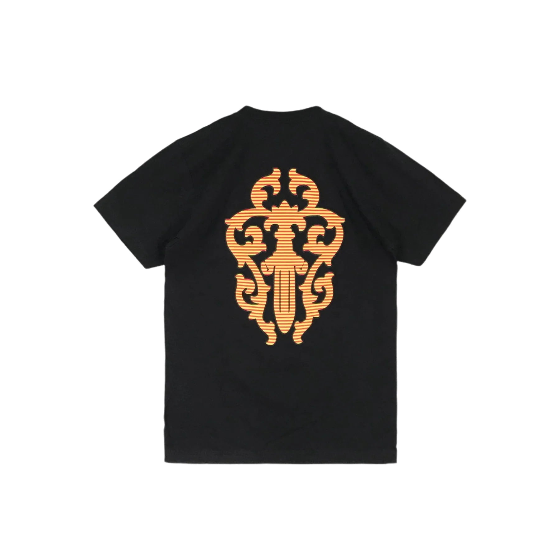 Yellow Dagger Logo Chrome Hearts Short Sleeve Tee