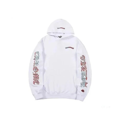 Chrome Hearts American Flag Hoodie White