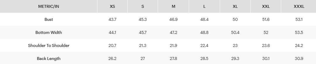 Women Size