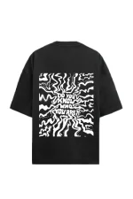 Eye-Catching Do You Know Graphic Black T-Shirt