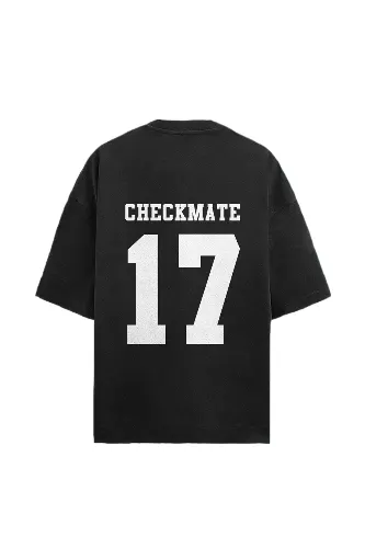 Casual Cool Dropout Checkmate 17 Black Tee