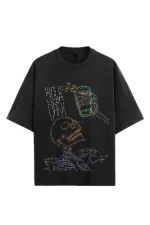 Stand Out in the Dark with Our Glow in the Dark Black Tee
